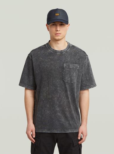 Camiseta Washed Pocket